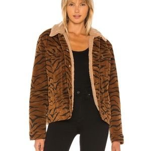 MINKPINK Wild Woman Faux Fur Jacket